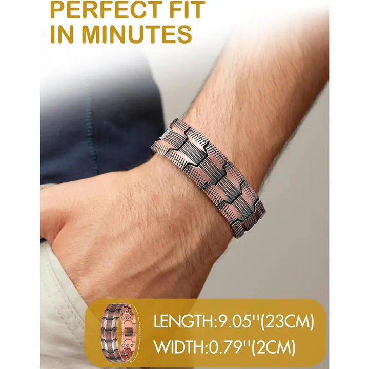Copper magnetic bracelet——Relieve fatigue and promote blood circulation